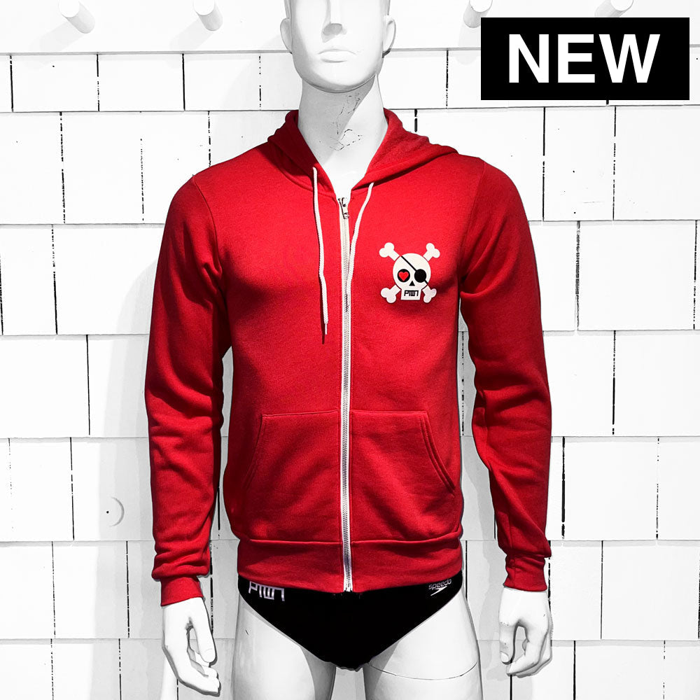 PTOWN / SKULL / HDZ / RED - Pullover Hoodie