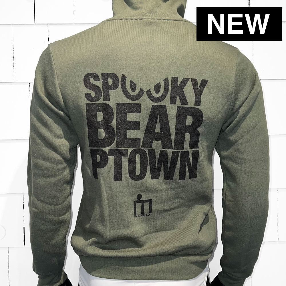 PTOWN / SPOOKY BEAR / HDP / MILITARY GREEN - T-Shirt