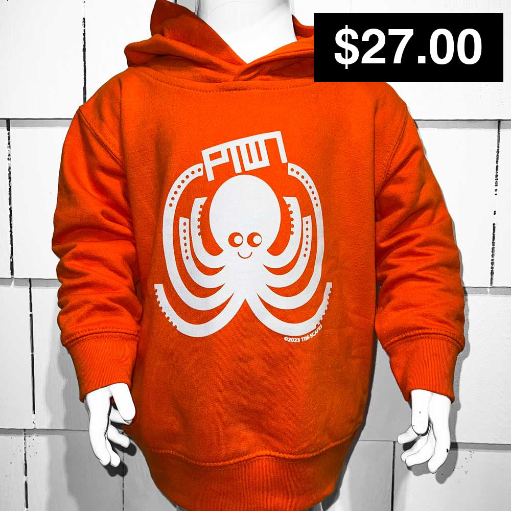 Ptown / Squiggles Kids Hdp Orange Kids Apparel