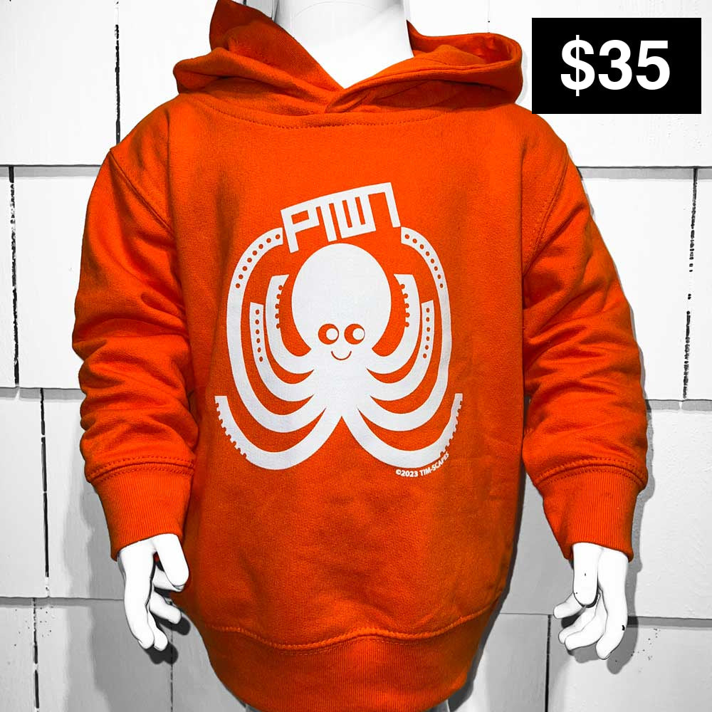 Ptown / Squiggles Kids Hdp Orange Kids Apparel