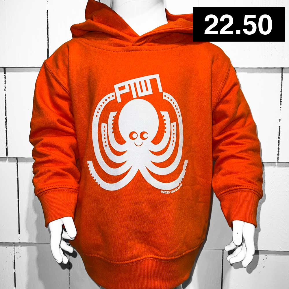 Ptown / Squiggles Kids Hdp Orange Kids Apparel