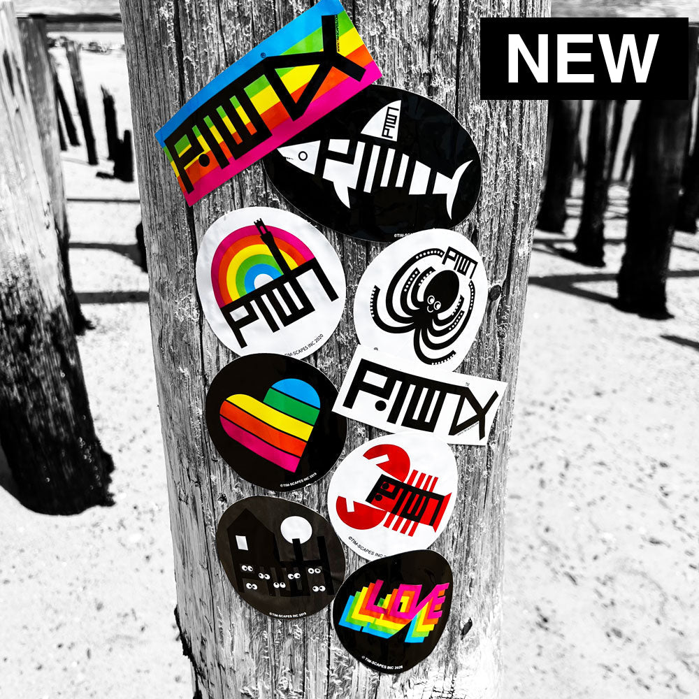 PTOWN / STICKERS / SET OF 9 - Stickers