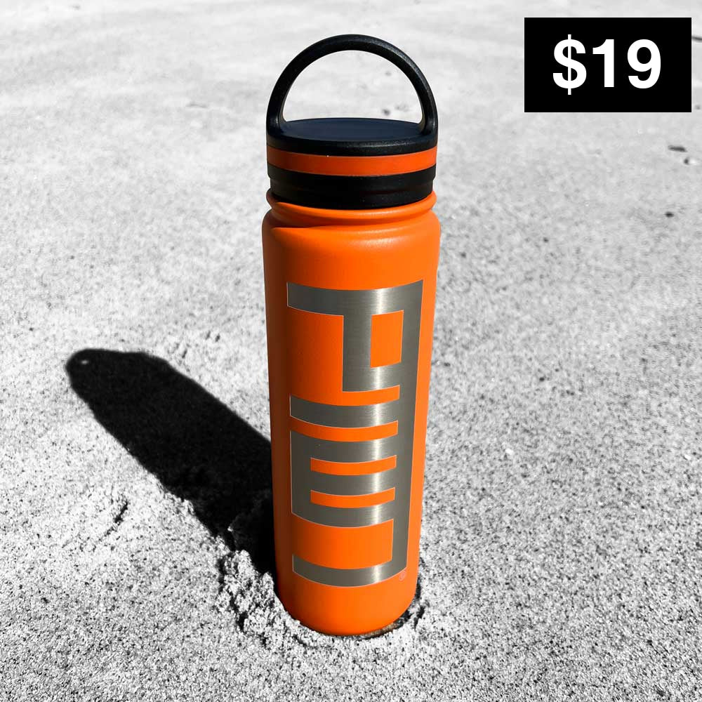 Ptown / Water Bottle Orange Water Bottle
