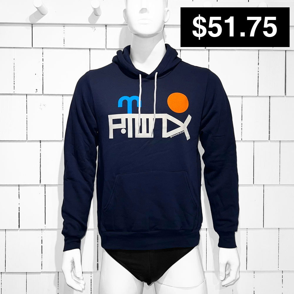 PTOWN / WHALE / HDP / NAVY Pullover Hoodie