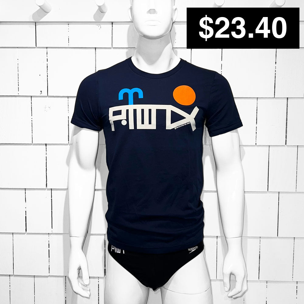 PTOWN / WHALE / TEE / NAVY T-Shirt