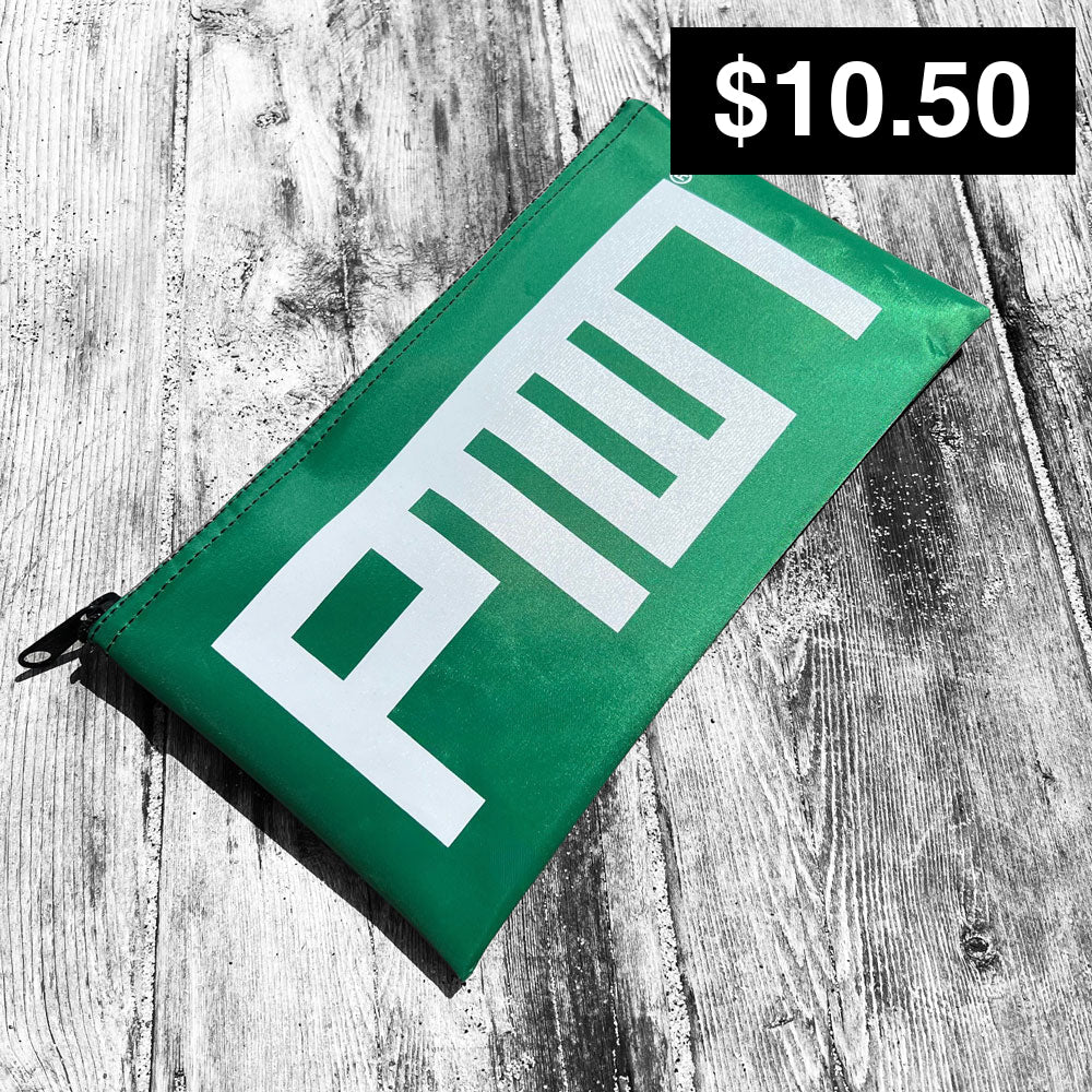 Ptown / Zip Bag Green Zip Bag