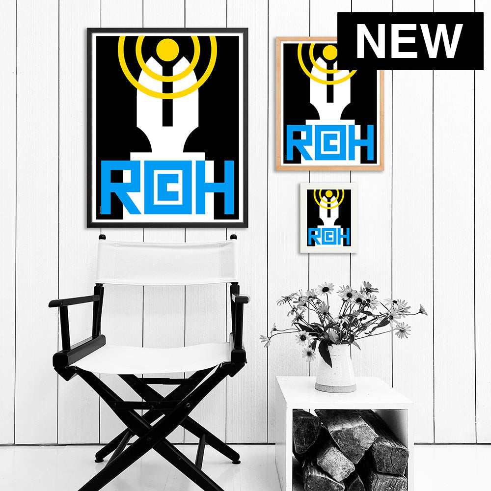 ROCHESTER / PRINT COLOR / 24X30 / BLACK Artwork