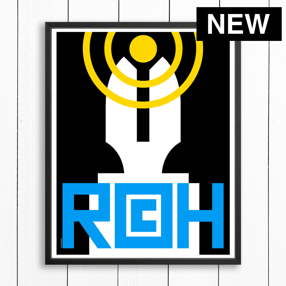 ROCHESTER / PRINT COLOR / 24X30 / BLACK Artwork