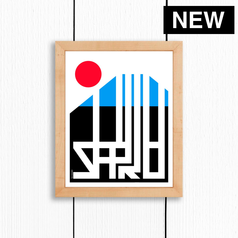 Sapporo / Print Color 8X10 Natural Artwork