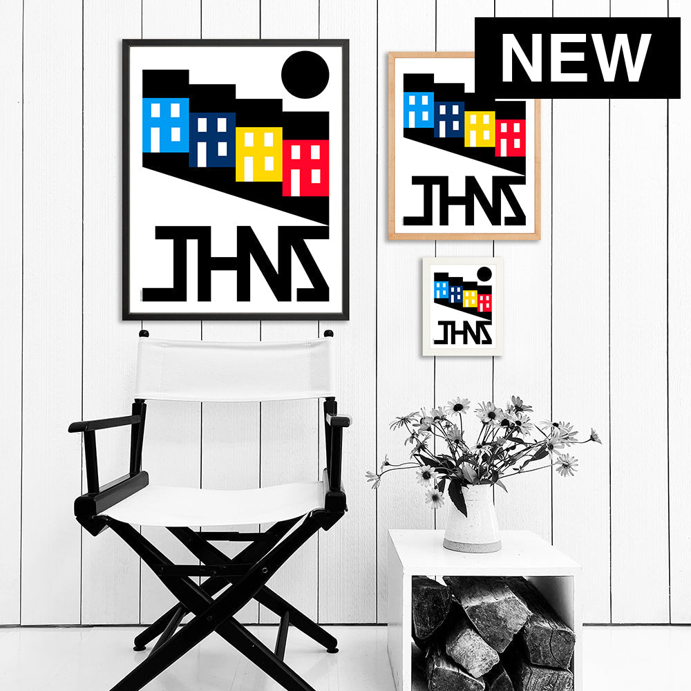 ST JOHNS NF / PRINT COLOR / 24X30 / BLACK Artwork