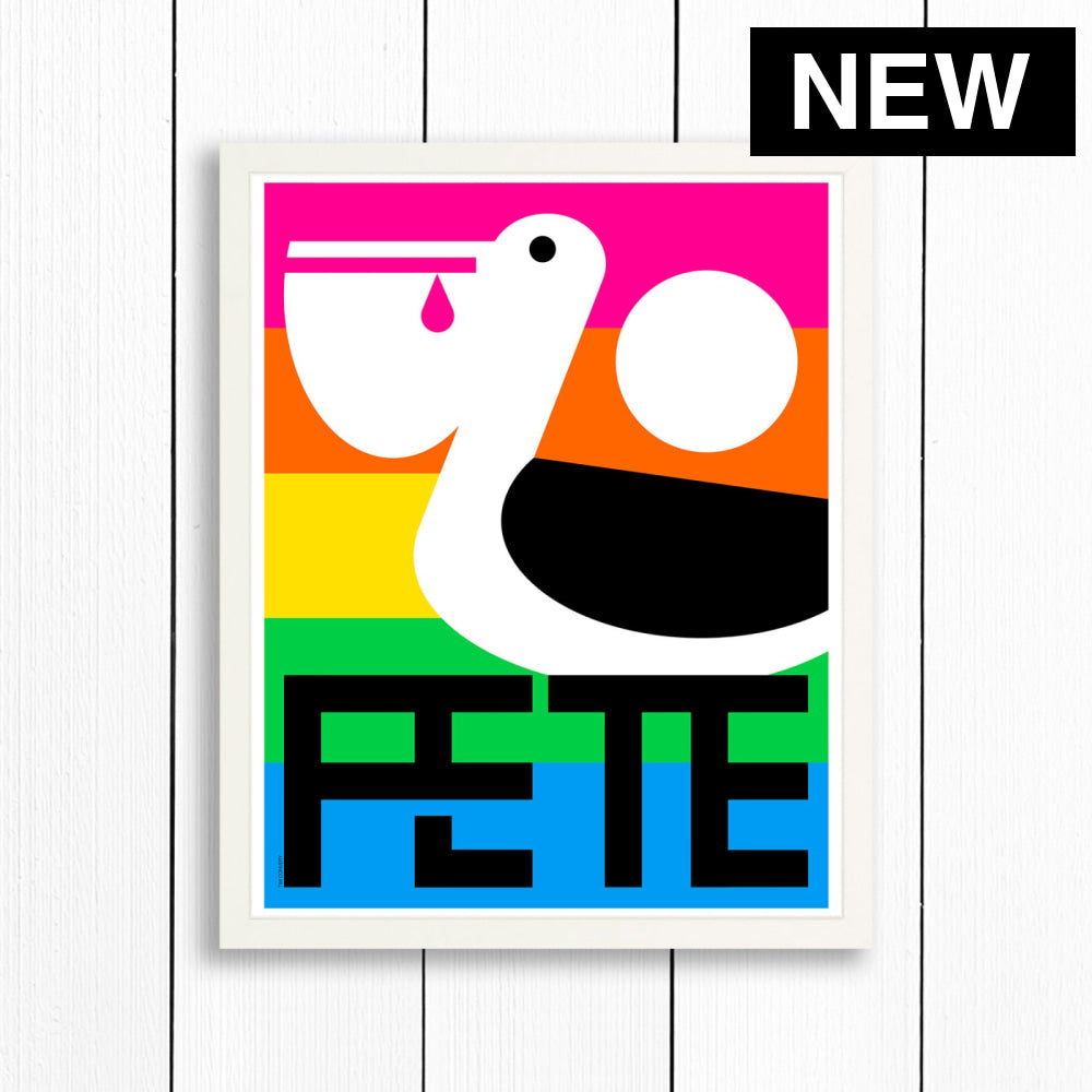 ST. PETE RNBW / PRINT - COLOR / 16X20 / WHITE - Artwork