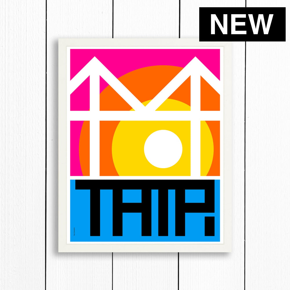 TAMPA / PRINT COLOR / 16X20 / WHITE Artwork