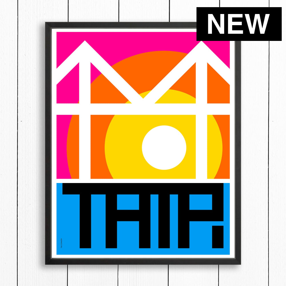 TAMPA / PRINT COLOR / 24X30 / BLACK Artwork