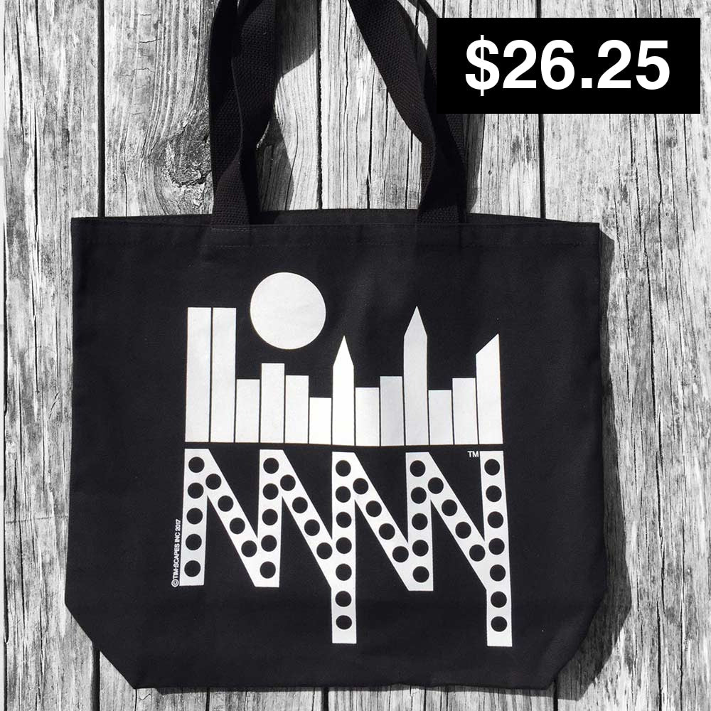 TOTE / NY SKYLINE / BLK Tote