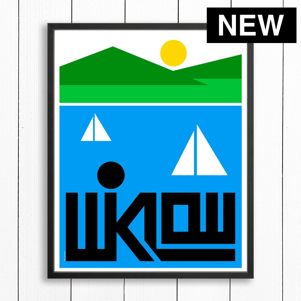 WICKLOW / PRINT COLOR / 24X30 / BLACK Artwork