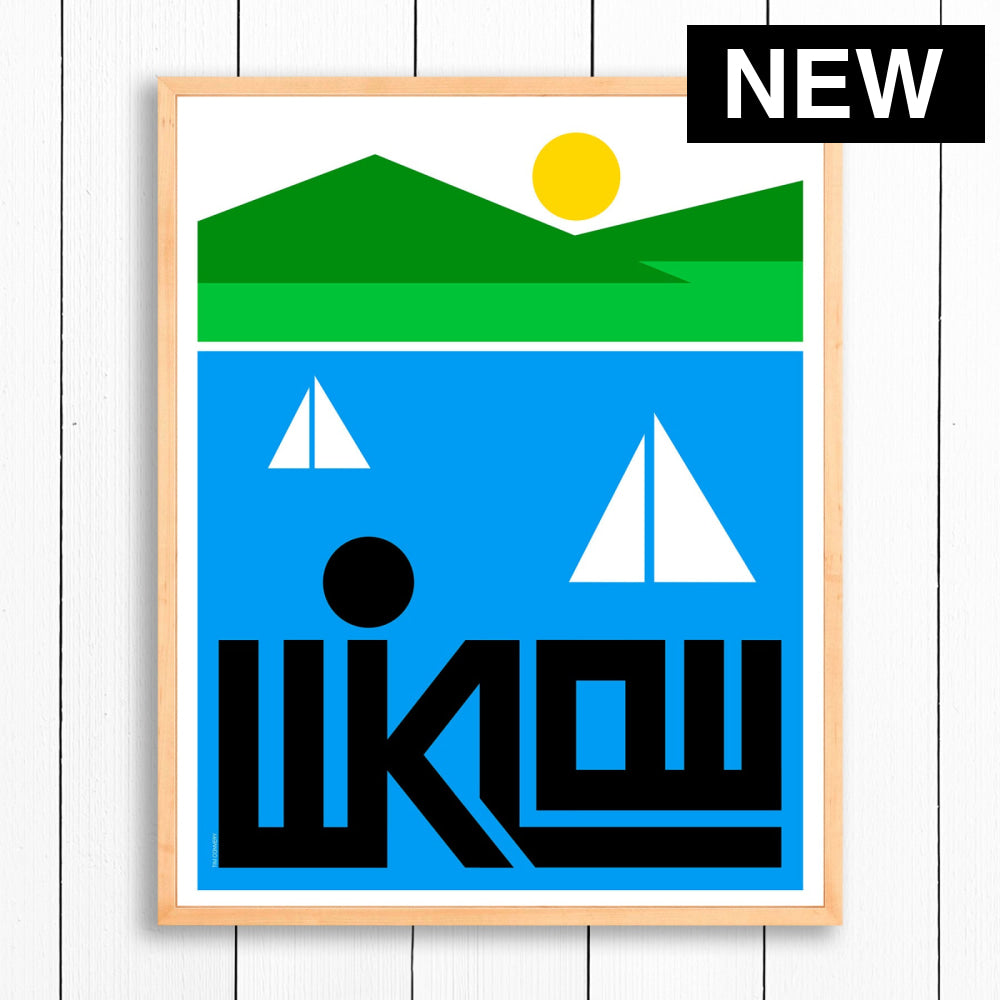 WICKLOW / PRINT COLOR / 24X30 / NATURAL Artwork