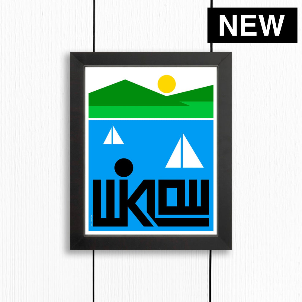 WICKLOW / PRINT COLOR / 8X10 / BLACK Artwork