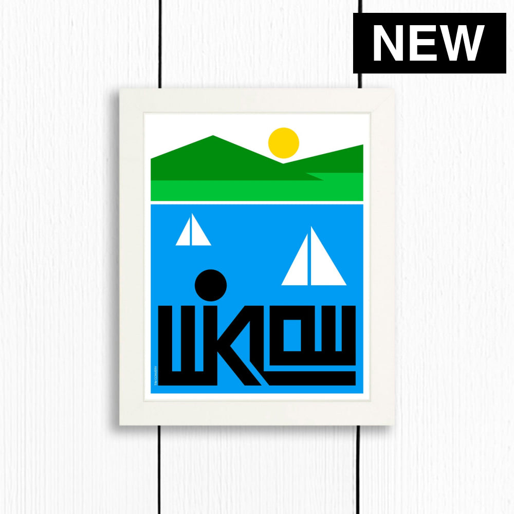 WICKLOW / PRINT COLOR / 8X10 / WHITE Artwork