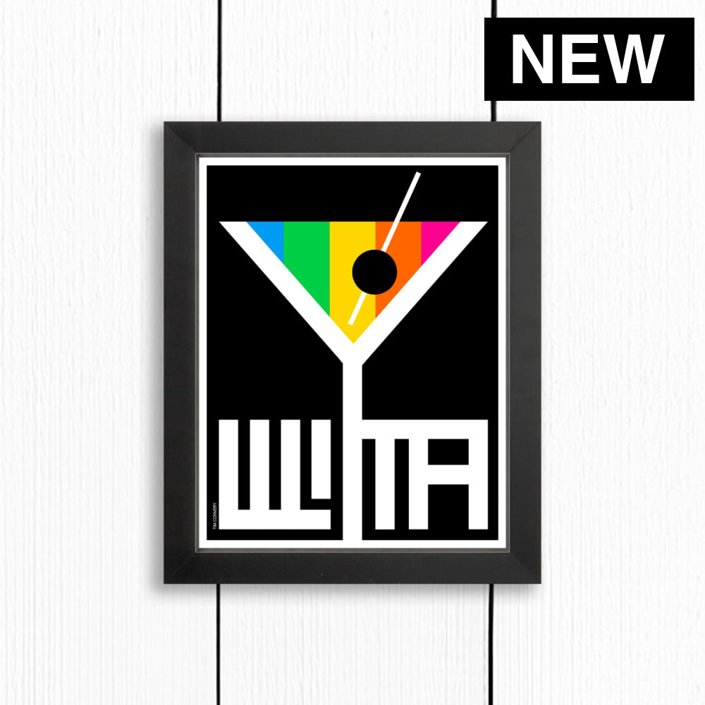 WILTON MANORS / PRINT COLOR / 8X10 / BLACK Artwork