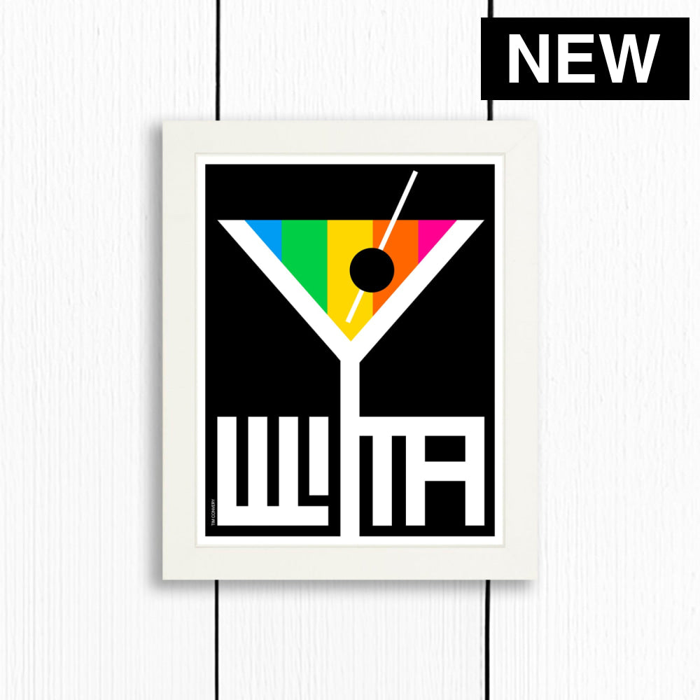 WILTON MANORS / PRINT COLOR / 8X10 / WHITE Artwork