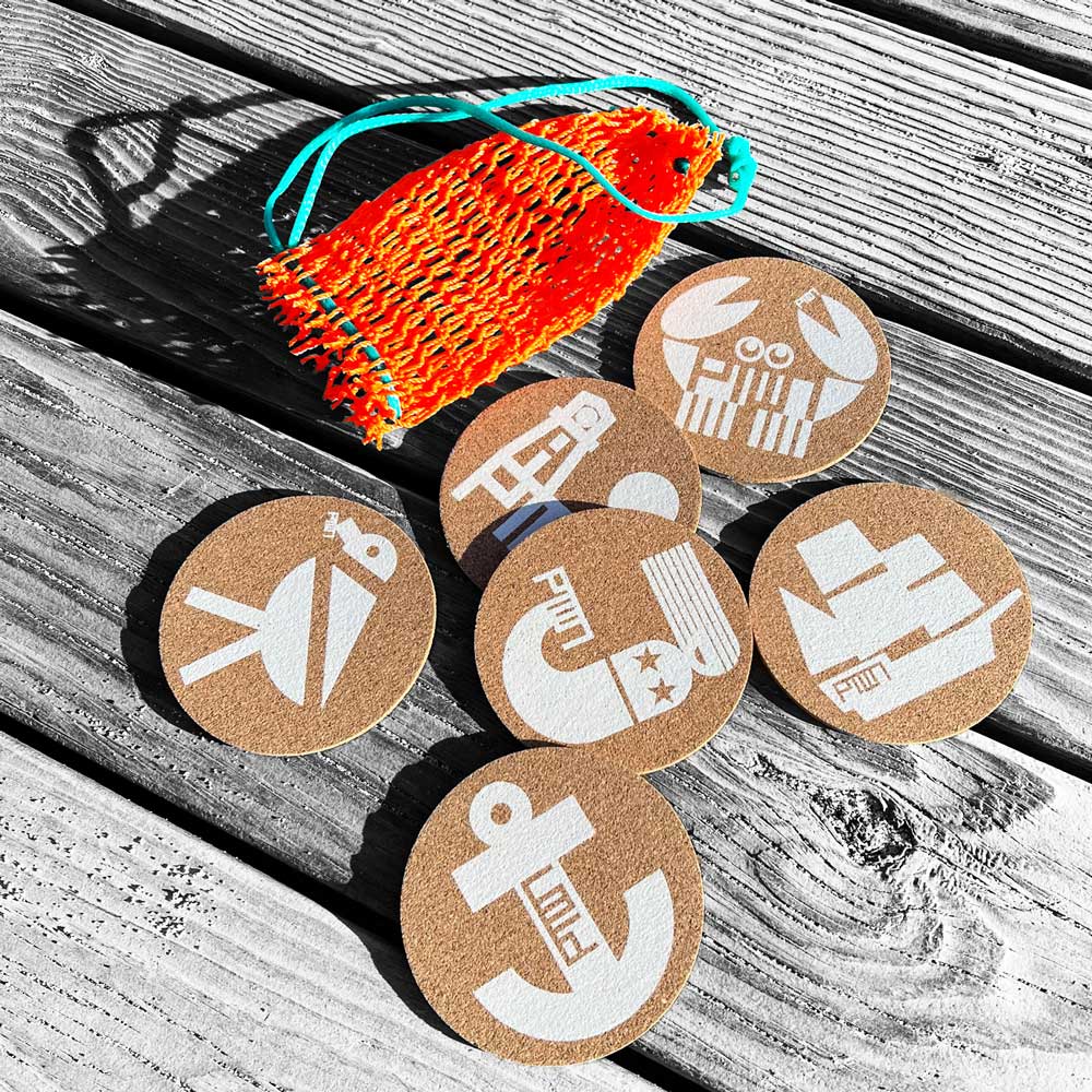 Coasters / Ptown Set Coasters