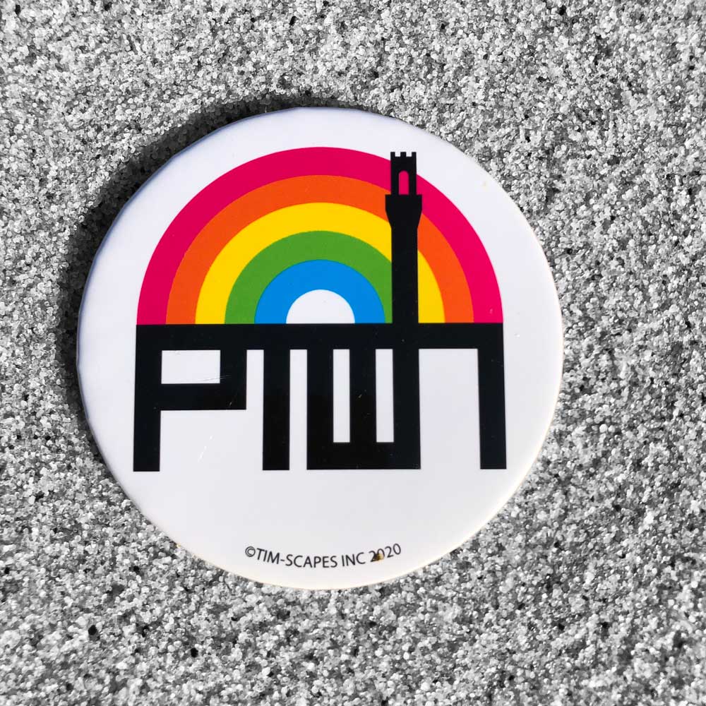 Ptown / Magnets Rainbow Magnet