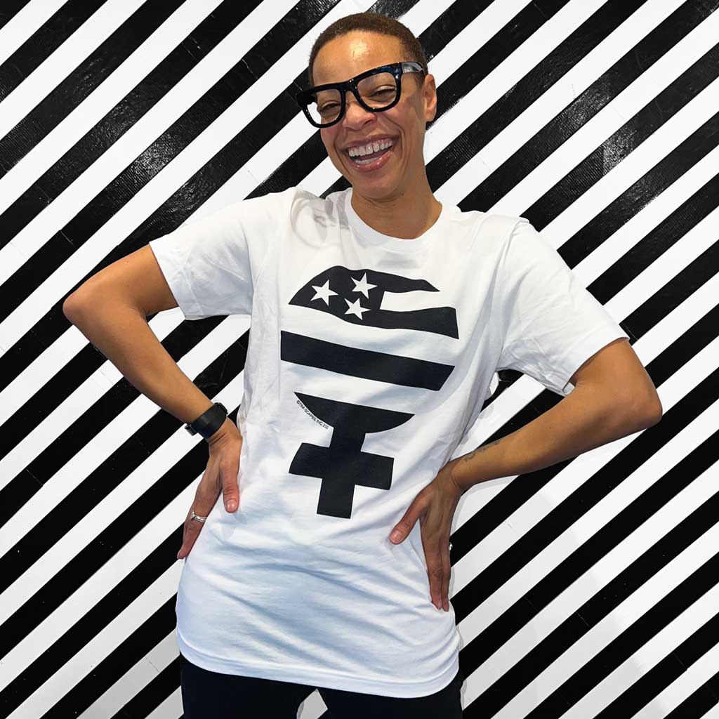 Tee / Goddess White Xs