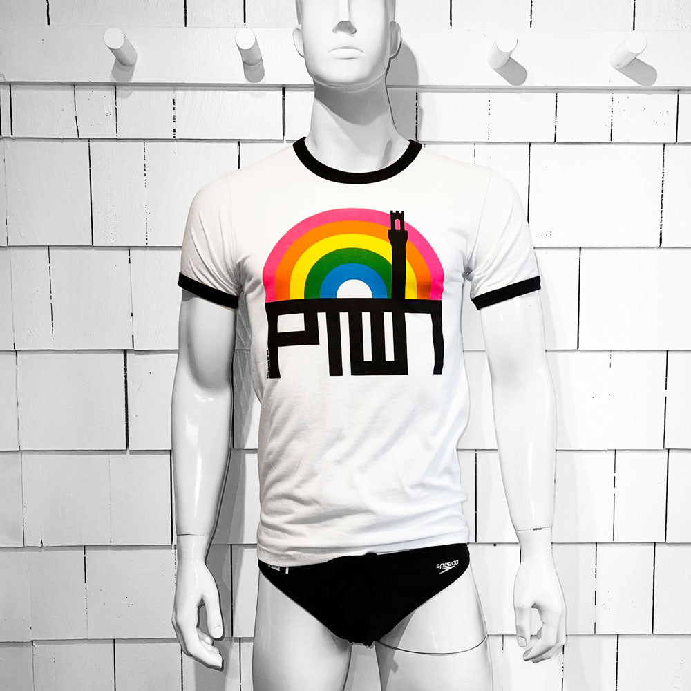 Ptown / Rainbow Tee White Xs T-Shirt