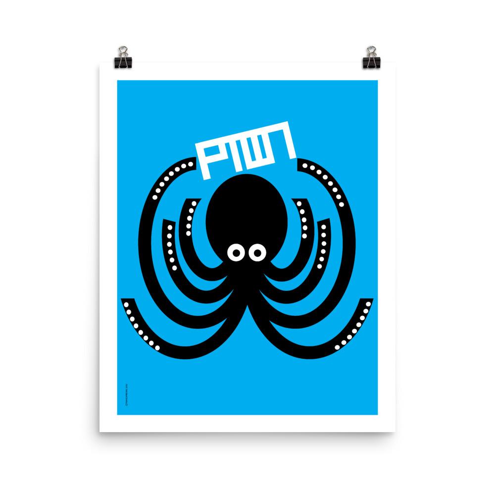 16X20 / Ptown Octopus Loose Print