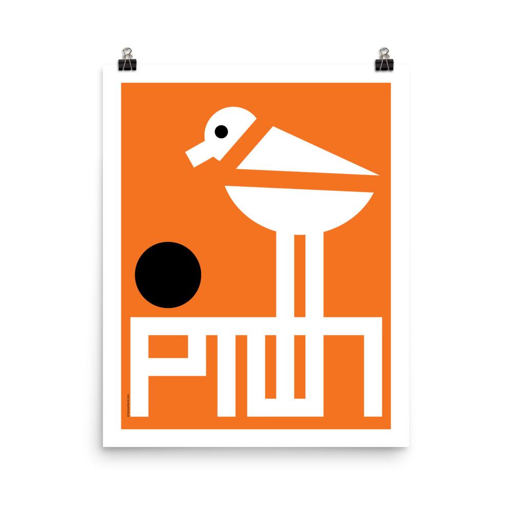 16X20 / Ptown Plover Loose Print