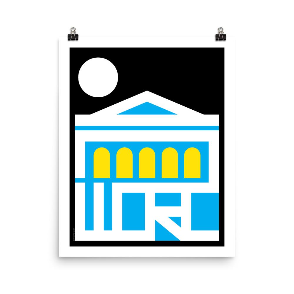 16X20 / Worcester Mechanics Hall Loose Print