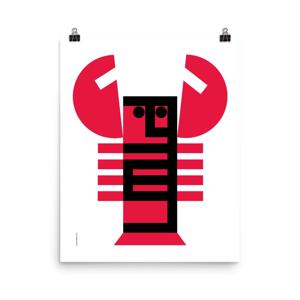 16X20 / Ptown Lobster Loose Print
