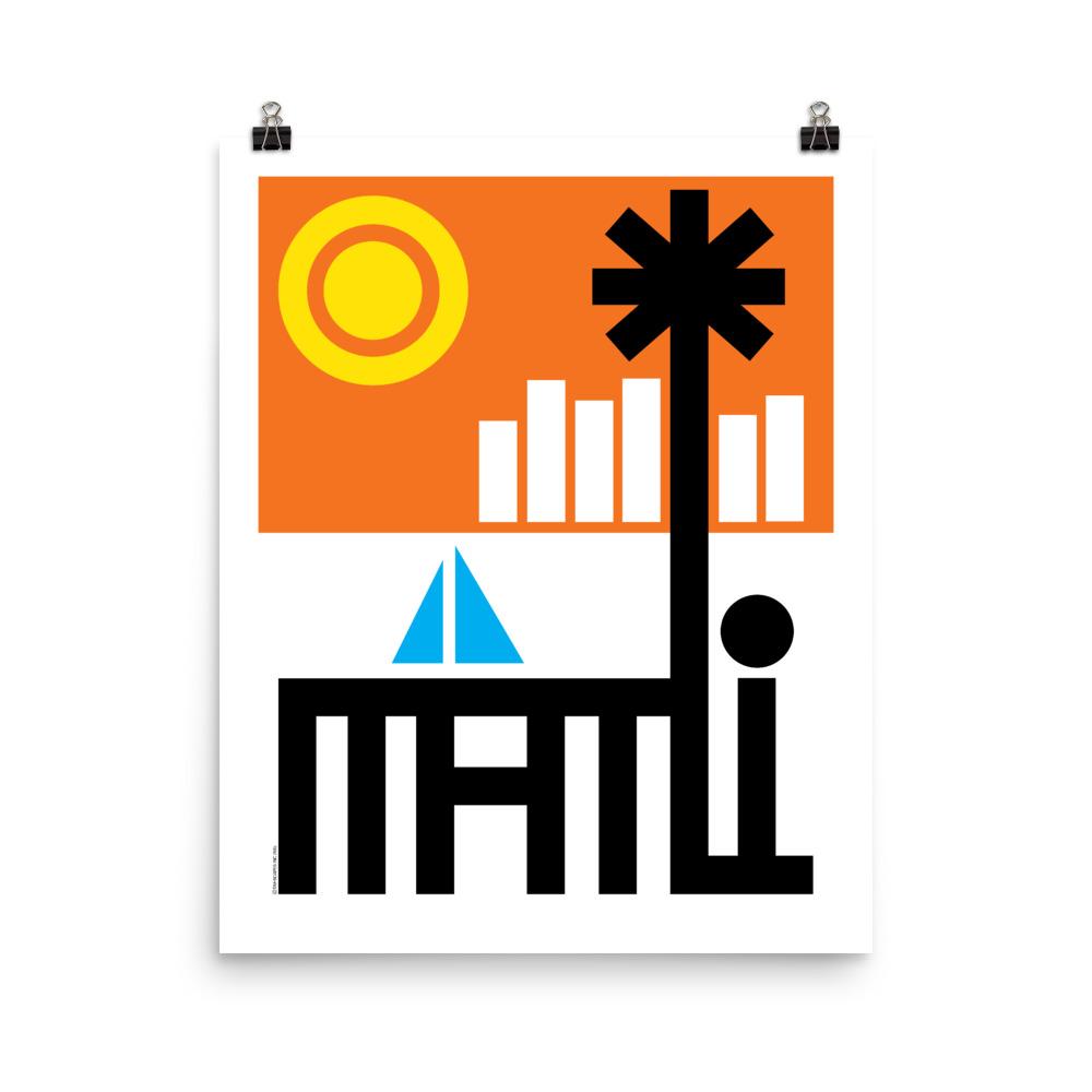 16X20 / Miami Loose Print