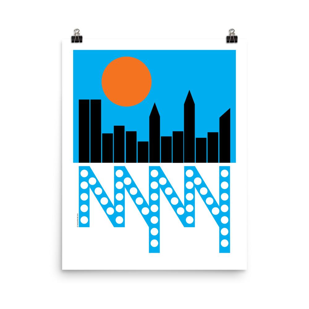 16X20 / New York Skyline Loose Print