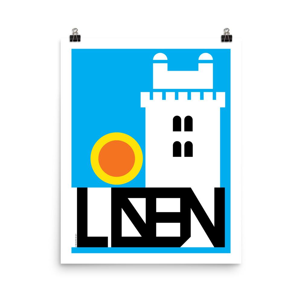16X20 / Lisbon Loose Print