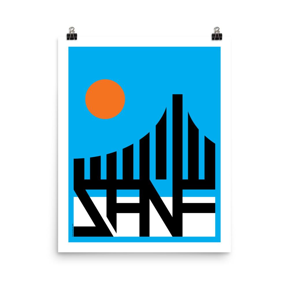 16X20 / San Francisco Golden Gate Loose Print