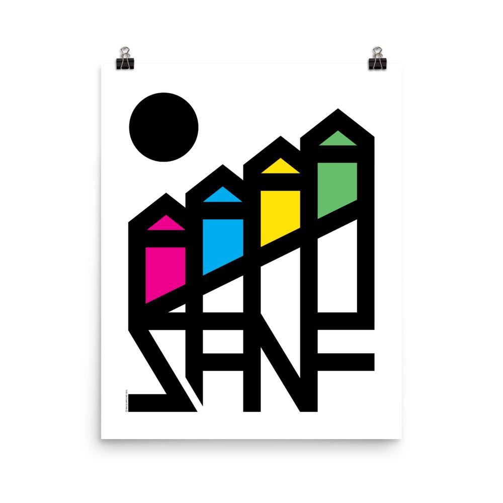 16X20 / San Francisco Ladies Loose Print